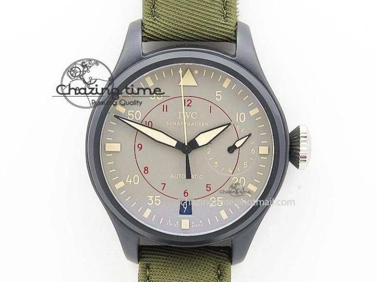 MIROTIME 0512 Aquatimer Chrono IW376803 V6F 1:1 Best Edition Blue Dial On Rubber Strap A WellDesigned 7282